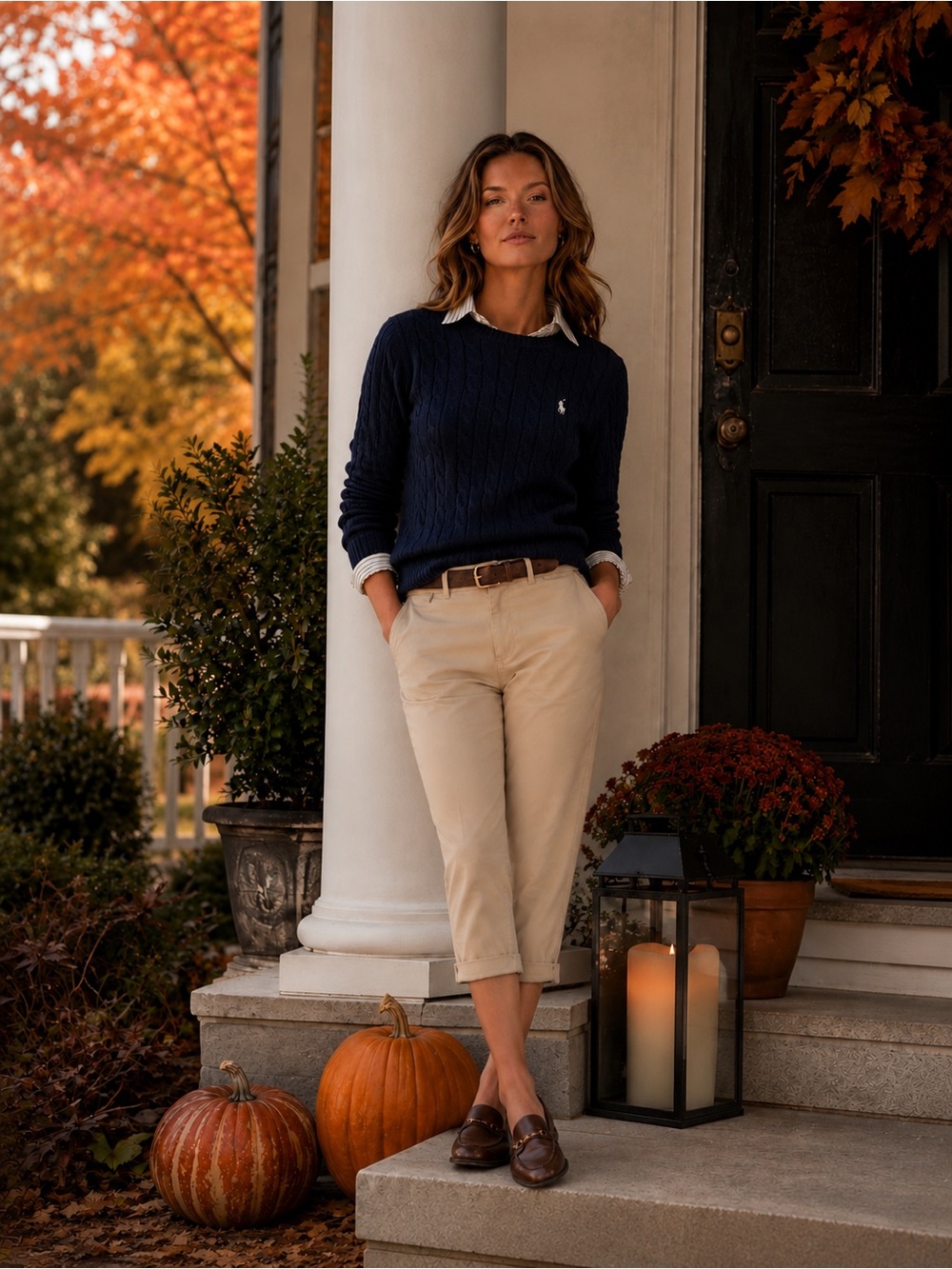 Lauren by Ralph Lauren size 10 Capris Chinos